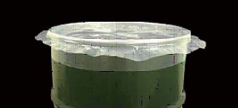 オープン缶用　200L缶用成形天板ポリシート
